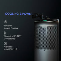Cold Plunge Tub Built for Daily Recovery, Iceless Cooling Technology, 90 Gallon Capacity, Ergonomic Design