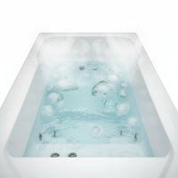 Hot Cold Plunge Built for Advanced Recovery, 61 Gallon Capacity, 77 Inch Length, Dual Temperature