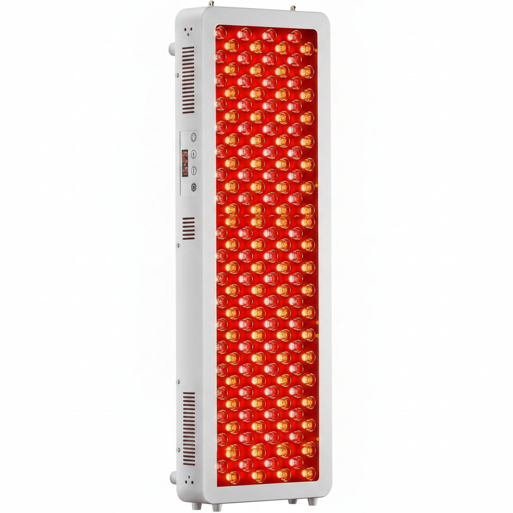 Red Light Therapy Panel, 4 Wavelengths 200 Leds Full Body, 330W | 630–940Nm Red and Infrared Light Therapy, Elite Grade Dual Chip High Power Red Light Lamp at Home, Modular Design