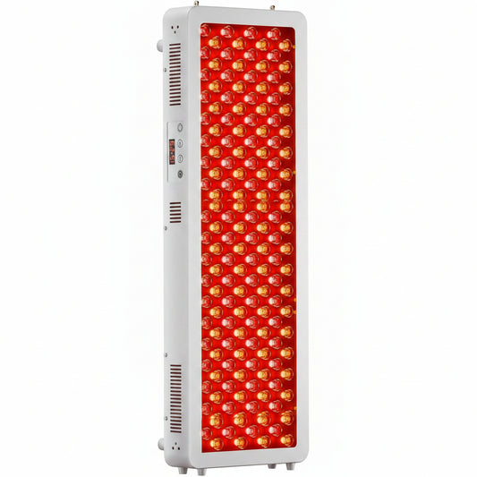Red Light Therapy Panel, 4 Wavelengths 200 Leds Full Body, 330W | 630–940Nm Red and Infrared Light Therapy, Elite Grade Dual Chip High Power Red Light Lamp at Home, Modular Design